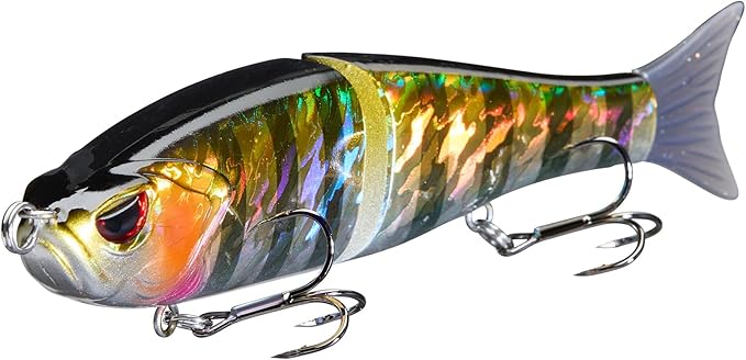 Bassdash SwimShad Glide Baits Jointed Swimbait Bass Pike Salmon Trout Muskie Fishing Lure