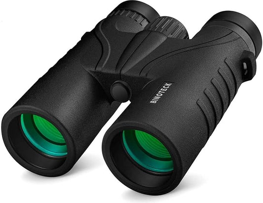 10x42 Binoculars for Adults - Professional HD Roof BAK4 Prism Lens Binoculars for Bird Watching, Hunting, Travel, Sports, Cruise, Concert, with Carrying Bag