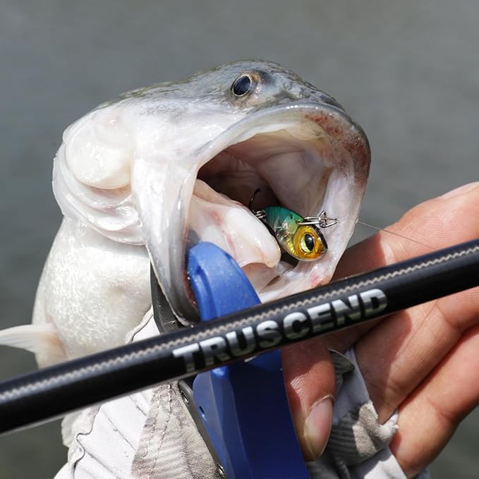 TRUSCEND Swimming or Jigging Fishing Spinners with Two-Way Spinning Spoons System, Rooster Tail Fishing Lures with Flash Copper Body & Blade, Freshwater and Saltwater Blade Bait for Bass Walleye Trout