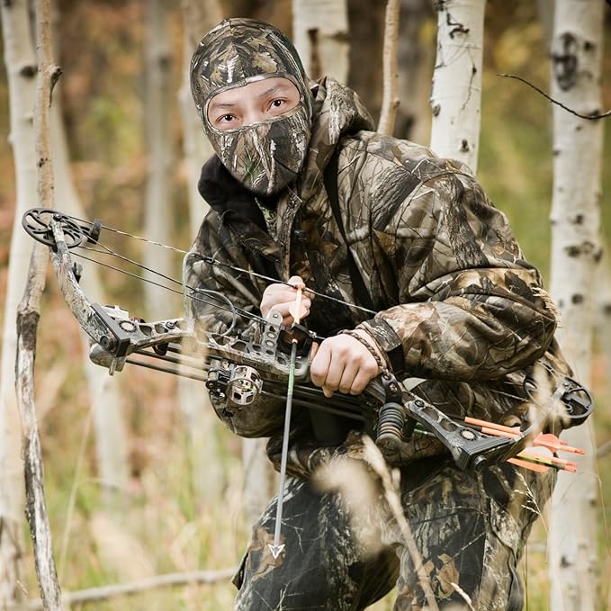 WTACTFUL Camo Face Mask for Turkey Hunting – Durable Concealment for Outdoor Adventures