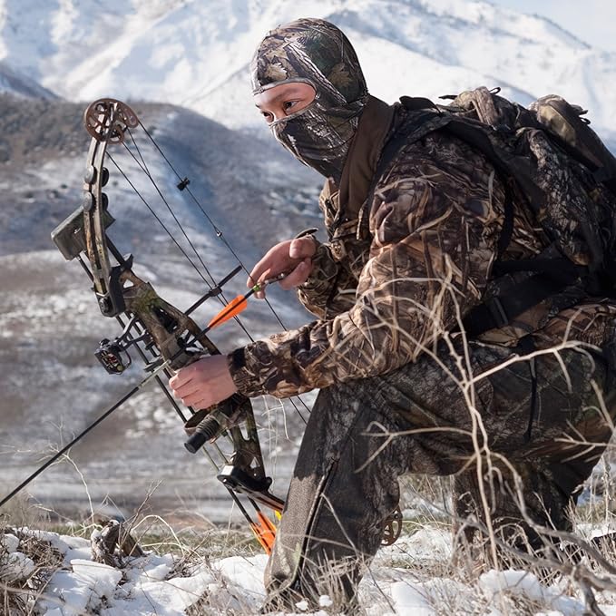 WTACTFUL Camo Face Mask for Turkey Hunting – Durable Concealment for Outdoor Adventures
