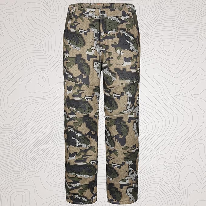UIIHUNT Hunting Clothes for Men with Fleece Lining: Safety Strap Compatible Water Resistant Silent Hunting Jacket and Pants