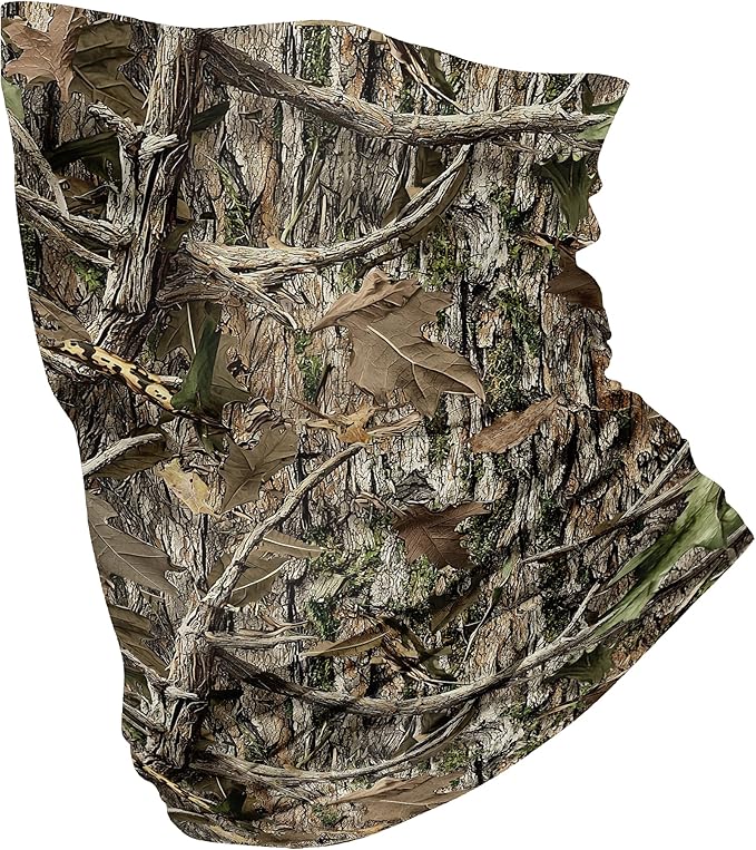WTACTFUL 2-Pack Camouflage Face Mask Bandana for Men Women - Breathable, Seamless, Moisture Wicking & Versatile