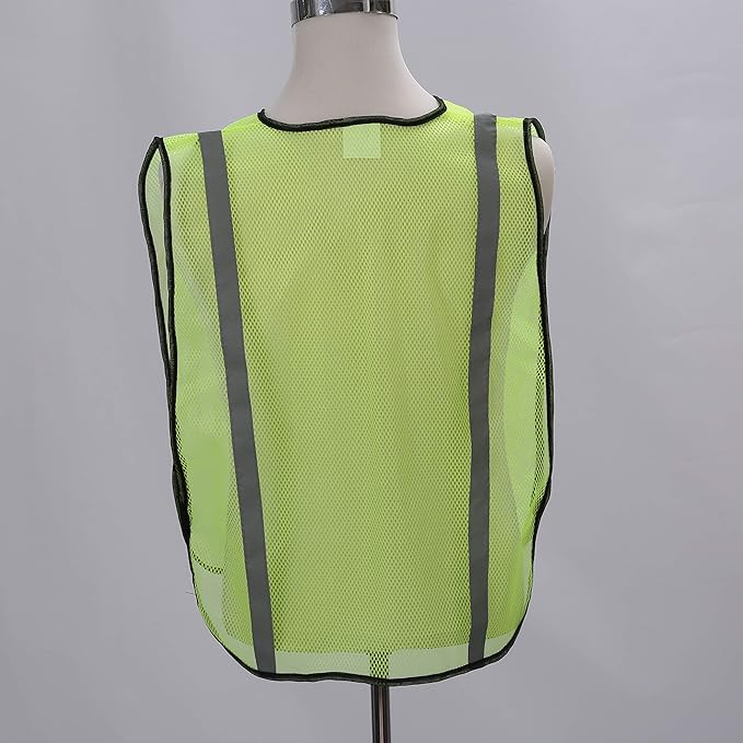 zojo High Visibility Safety Vests,Adjustable Size,Lightweight, Wholesale Reflective Vest for Outdoor Works, Cycling