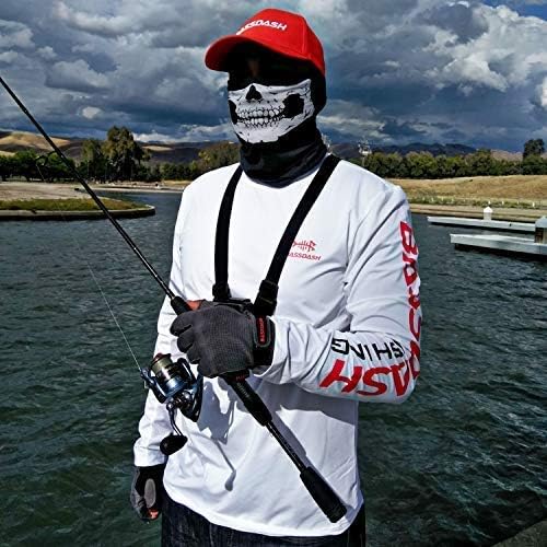 BASSDASH Fishing T Shirts for Men UV Sun Protection UPF 50+ Long Sleeve Tee T-Shirt