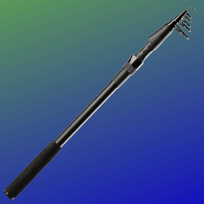 Whistytwig Telescopic Fishing Rod - Versatile Retractable Telescoping Fishing Pole, Collapsible Fishing Rod, Ideal Travel Rod
