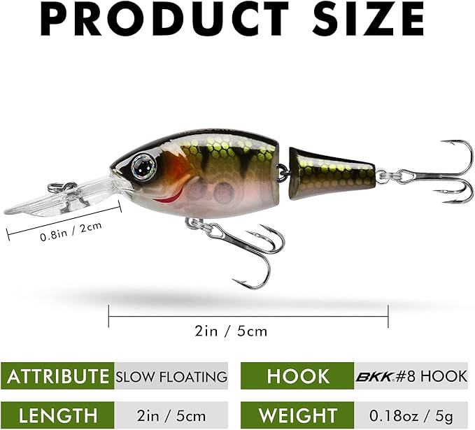 TRUSCEND Easy Catch Swimmax, Magic Noisy Turbulent Wiggling and Vibrating Actions for More Bites, Segmented Swimbait Jointed by Dyneema Strongest Fiber, Lifelike Fishing Lures for Relax Family Fishing