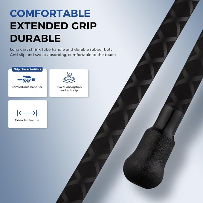 Surf Rod Graphite Surf Spinning Fishing Rod with Seaguide Reel Seat