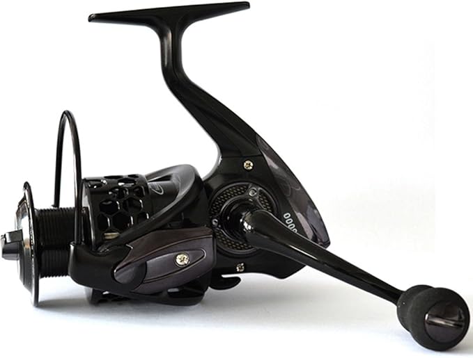 Spinning Fishing Reels 12+1BB Ultra Lightweight Carved Aluminum Spool Reels Affordable Smooth Spinning Reels