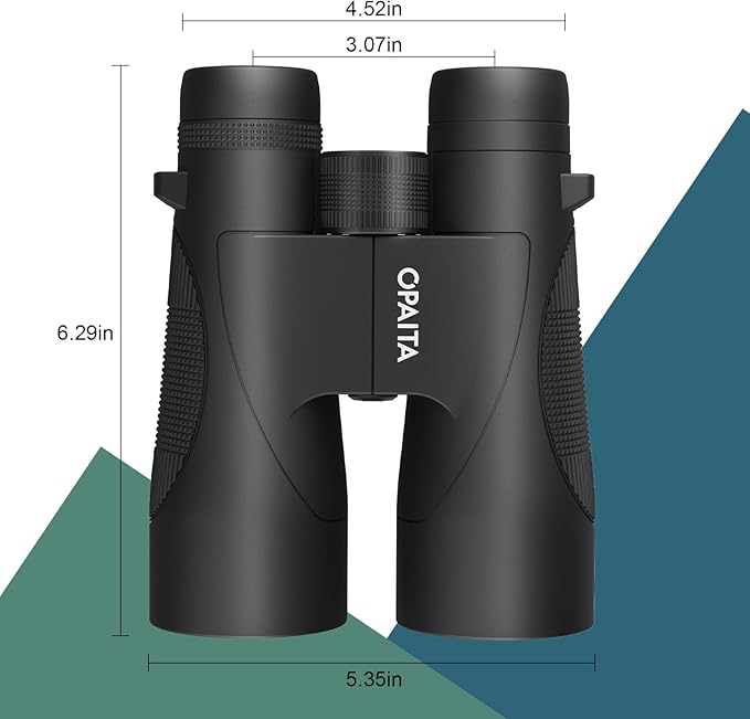 15x52 Binoculars for Adults High Powered - OPAITA Bird Watching Binoculars Lightweight with HD Large Range View Powerful for Hunting Traveling Stargazing Cruise Trip Sports