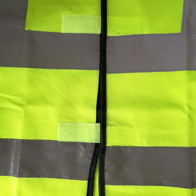 zojo High Visibility Reflective Vests,Adjustable Size,Lightweight Mesh Fabric, Wholesale Safety Vest for Outdoor Works