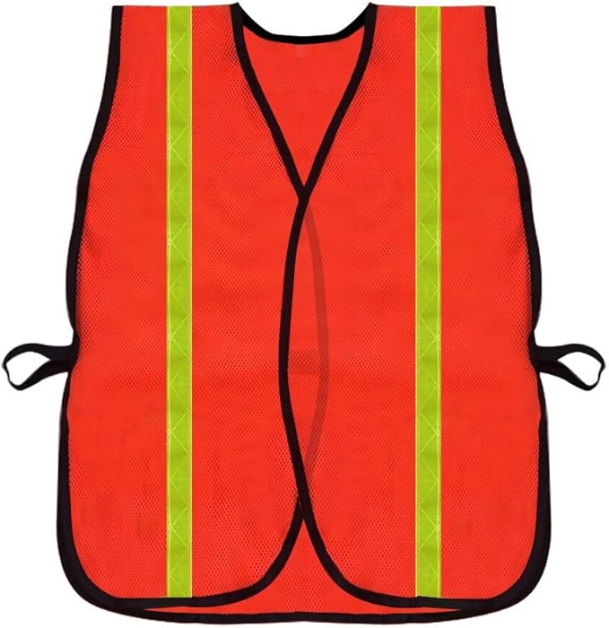 zojo High Visibility Safety Vests,Adjustable Size,Lightweight, Wholesale Reflective Vest for Outdoor Works, Cycling