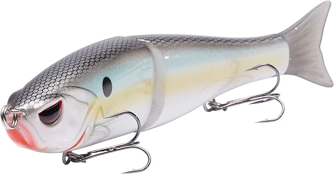 Bassdash SwimShad Glide Baits Jointed Swimbait Bass Pike Salmon Trout Muskie Fishing Lure