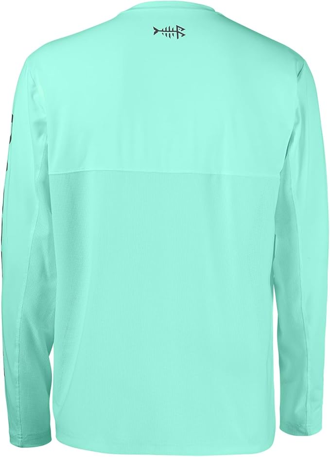 BASSDASH Fishing T Shirts for Men UV Sun Protection UPF 50+ Long Sleeve Tee T-Shirt