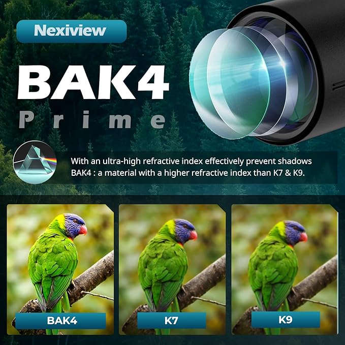 25-75x80 HD Spotting Scope with 64in Tripod and Upgraded Phone Adapter, Clear Image with BAK4 Prism Spotting Scopes for Target Shooting, Bird Watching, Hunting, Wildlife Viewing（Green）