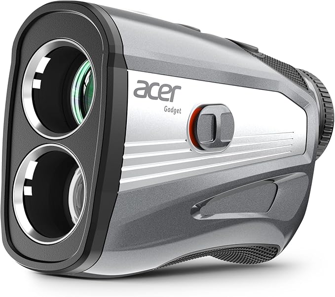 Acer Gadget Golf Rangefinder with Slope - 1200/1700Yards Laser Range Finder for Hunting, 6X Magnification Rangefinders Golf with Flag Pole Locking Vibration, Rechargeable Magnetic Golfing Gift for Men