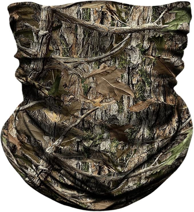 WTACTFUL 2-Pack Camouflage Face Mask Bandana for Men Women - Breathable, Seamless, Moisture Wicking & Versatile