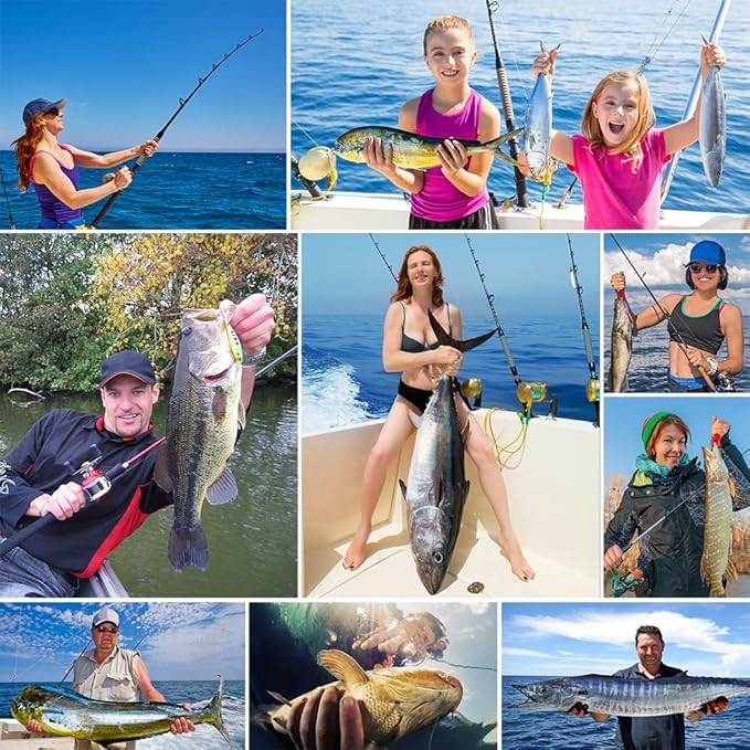 HERCULES Super Tough Braided Fishing Line 4 Strands / 8 Strands, 4lb - 160lb Braid Lines, 150/300/500/1000 Yards for Saltwater