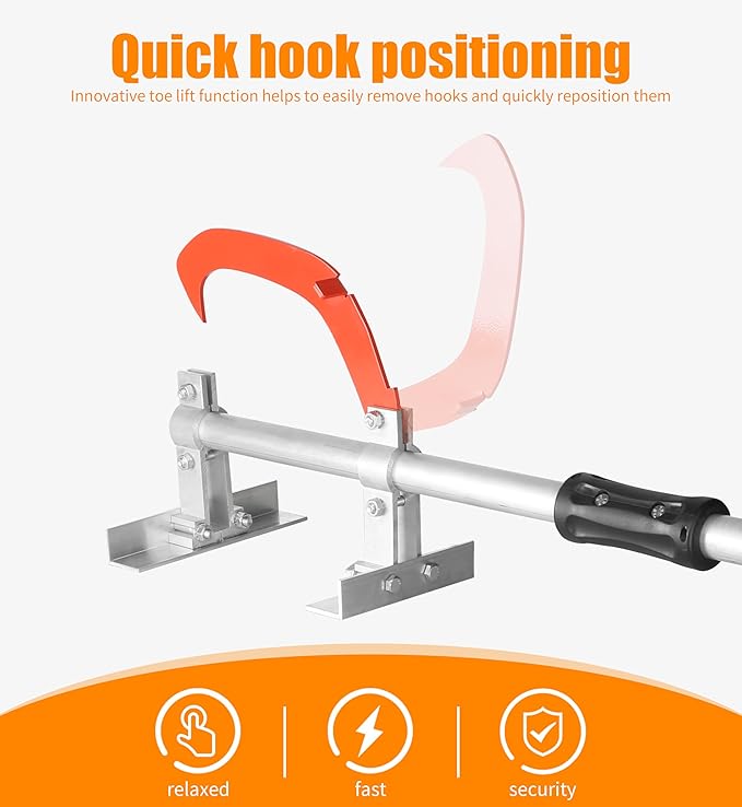 47 Inch TimberJack Forestry/Logging/Log Jack/Chainsaw/Log Lifter/Cant Hook/Timber Jack, Full Aluminum Construction, Strong & Sturdy
