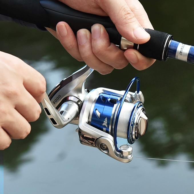KastKing Compass Telescopic Fishing Rods and Combo, Sensitive Graphite Composite Blank, Easy to Travel, Packs to Just 17" in Length, Stainless Guides and Ceramic Rings, Combos w/ 4+1BB Spinning Reel