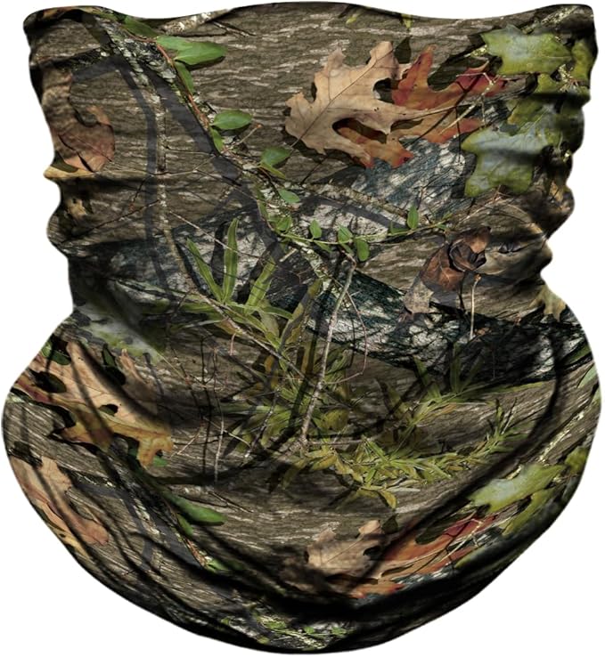 WTACTFUL 2-Pack Camouflage Face Mask Bandana for Men Women - Breathable, Seamless, Moisture Wicking & Versatile