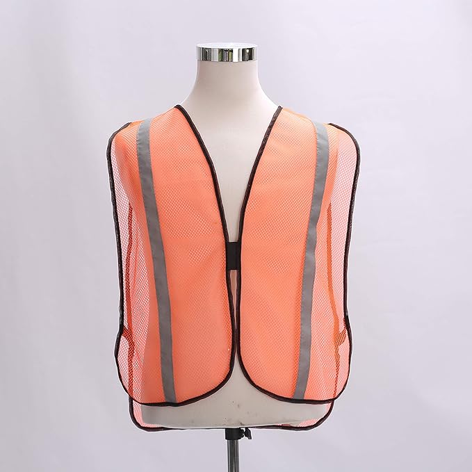 zojo High Visibility Safety Vests,Adjustable Size,Lightweight, Wholesale Reflective Vest for Outdoor Works, Cycling