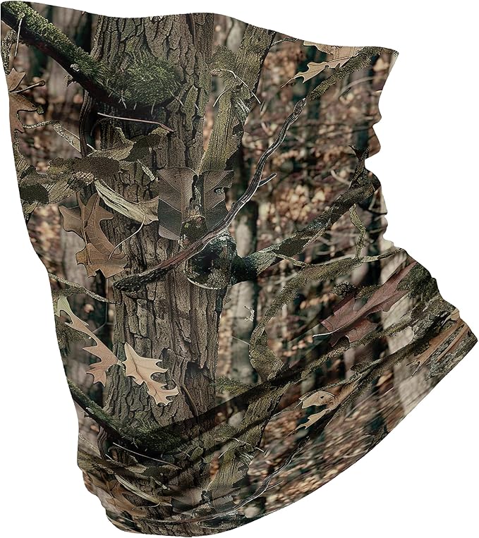 WTACTFUL 2-Pack Camouflage Face Mask Bandana for Men Women - Breathable, Seamless, Moisture Wicking & Versatile