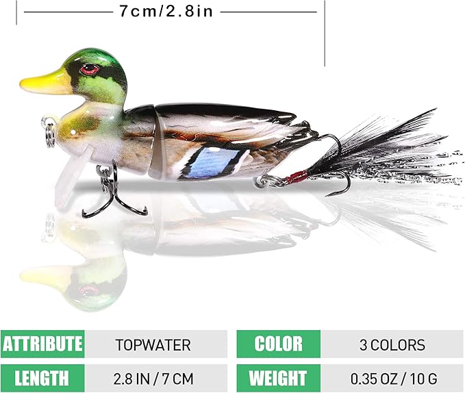 TRUSCEND Easy Catch Swimmax, Magic Noisy Turbulent Wiggling and Vibrating Actions for More Bites, Segmented Swimbait Jointed by Dyneema Strongest Fiber, Lifelike Fishing Lures for Relax Family Fishing