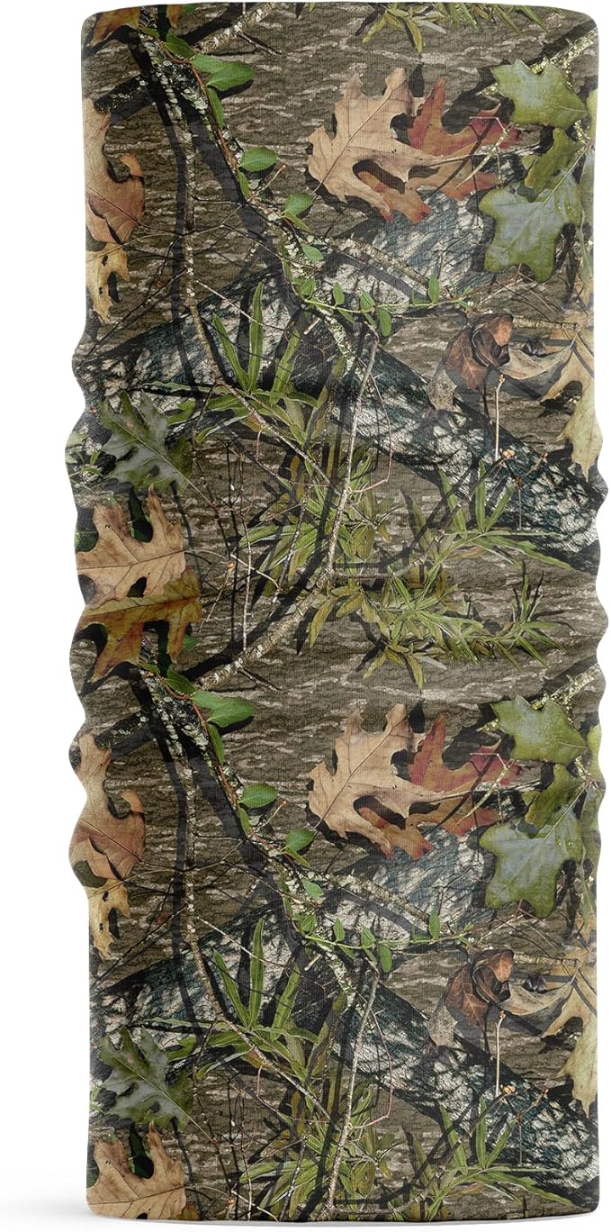 WTACTFUL 2-Pack Camouflage Face Mask Bandana for Men Women - Breathable, Seamless, Moisture Wicking & Versatile