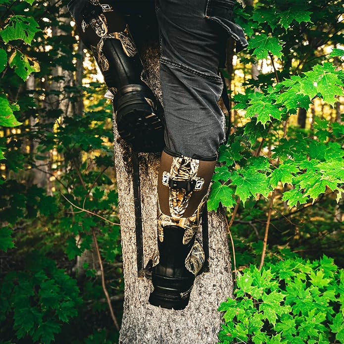 8 Fans Rubber Hunting Boots with 1000G Thinsulate Insulation,Next Camo Waterproof Rubber Mud Muck Boots with 5mm Neoprene for Men
