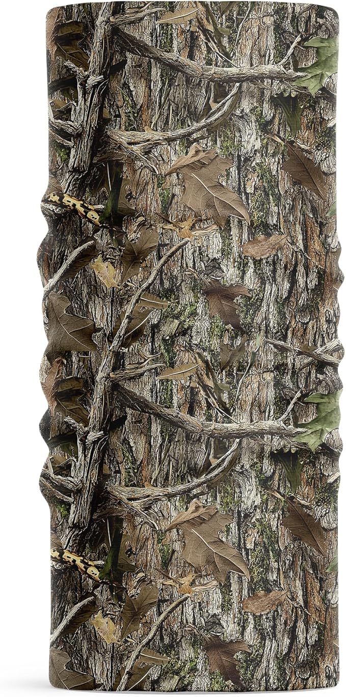 WTACTFUL 2-Pack Camouflage Face Mask Bandana for Men Women - Breathable, Seamless, Moisture Wicking & Versatile