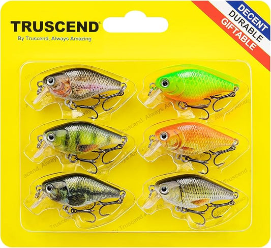 TRUSCEND Easy Catch Swimmax, Magic Noisy Turbulent Wiggling and Vibrating Actions for More Bites, Segmented Swimbait Jointed by Dyneema Strongest Fiber, Lifelike Fishing Lures for Relax Family Fishing