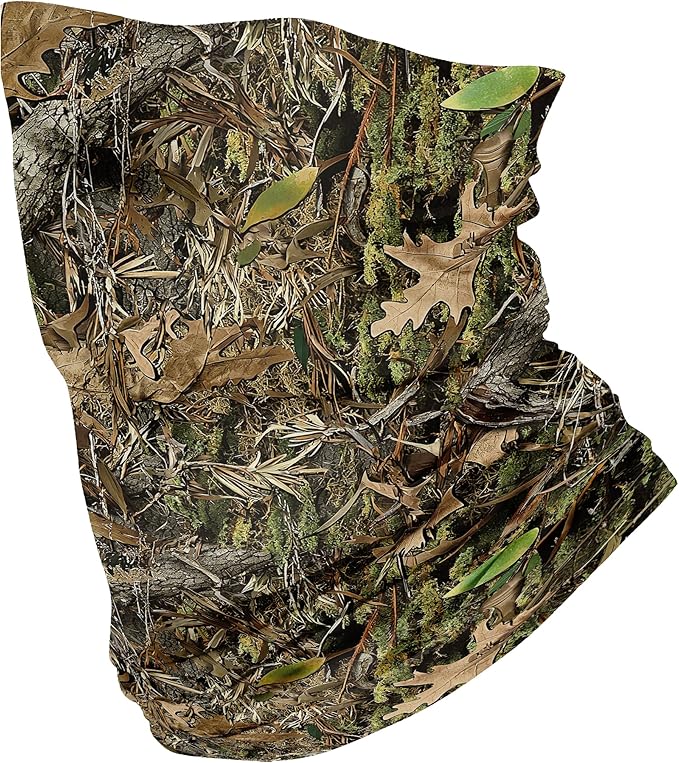 WTACTFUL 2-Pack Camouflage Face Mask Bandana for Men Women - Breathable, Seamless, Moisture Wicking & Versatile