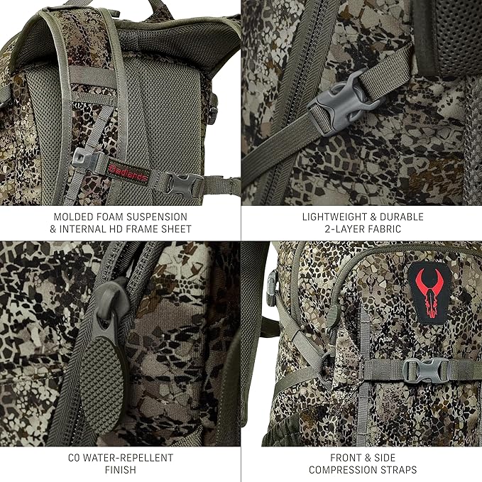 Badlands ATX 12 Hunting Pack - All-Terrain Xtreme Tactical Backpack, Lightweight, Water Resistant, Approach GT